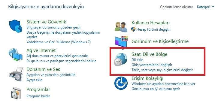 Klavye Dili İngilizce Oluyor Sorunu Çözümü Klavye Dili İngilizce Oluyor Sorunu Çözümü