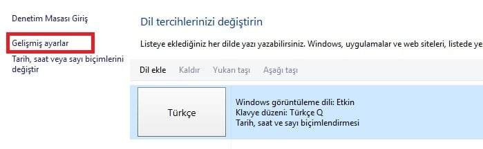 Klavye Dili İngilizce Oluyor Sorunu Çözümü Klavye Dili İngilizce Oluyor Sorunu Çözümü