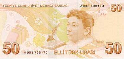 Paraların üzerindeki kişiler kimlerdir Paraların üzerindeki kişiler kimlerdir-50TL