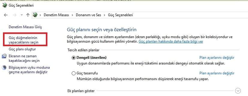 Windows 10 Kapanmıyor Sorunu ve Çözümü