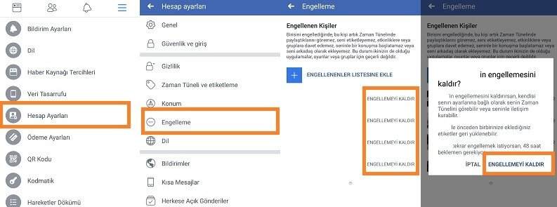 Facebook Engel Kaldırma Nasıl Yapılır Facebook Engel Kaldırma Nasıl Yapılır