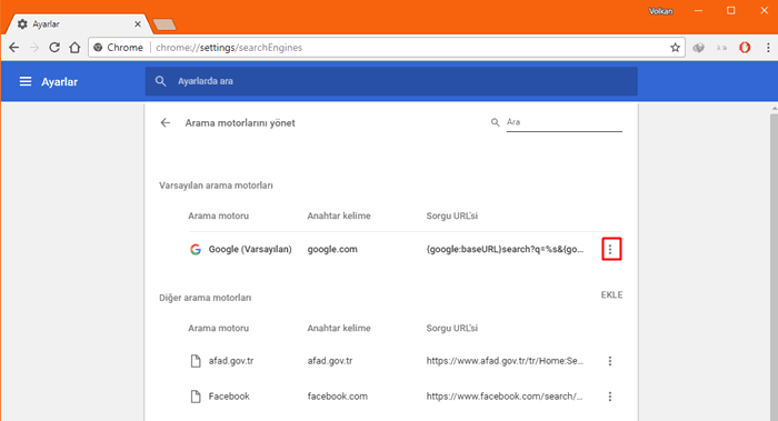 Firefox ve Chrome’da Arama Motorlarını Kaldırma Firefox ve Chrome’da Arama Motorlarını Kaldırma