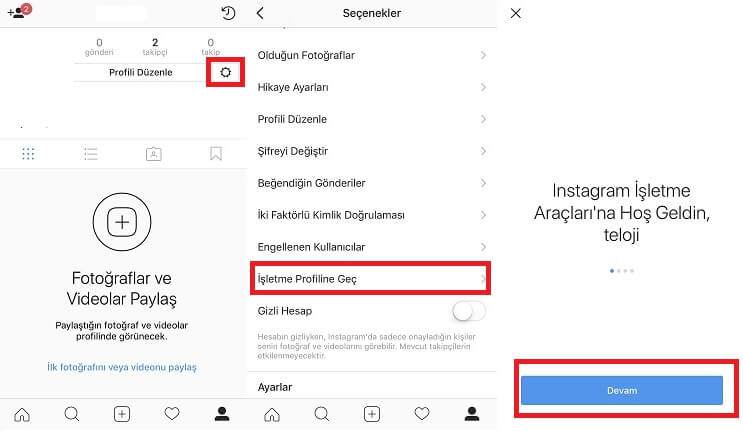 Instagram Profiline Telefon, Konum, e-Mail Ekleme Nasıl Yapılır?