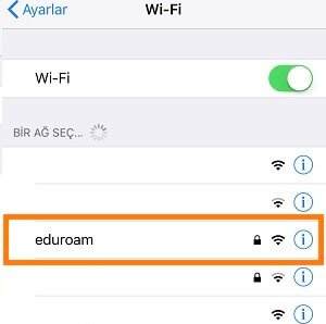 Eduroam Nasıl Bağlanılır? Eduroam Nasıl Bağlanılır?