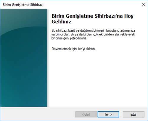 Windows 10’da Disk Genişletme Nasıl Yapılır?