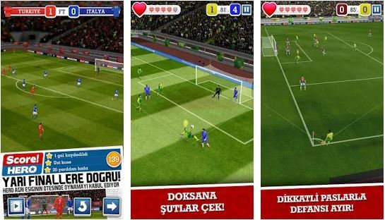 En İyi Ücretsiz Android Futbol Oyunları