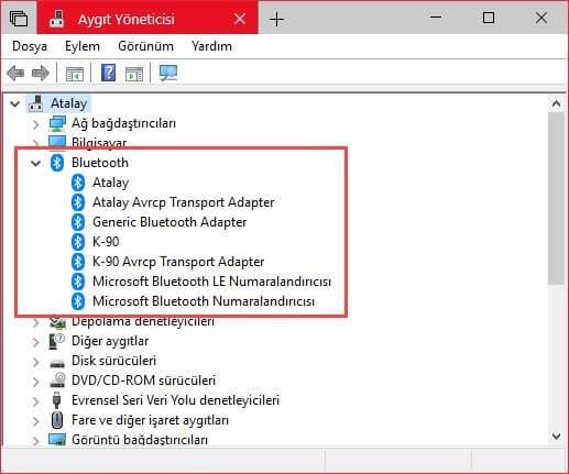 Windows 10 Bluetooth Bağlanılamadı Sorunu Çözümü