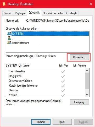 Windows 10 Masaüstüne Geçmiyorum Sorunu Çözümü