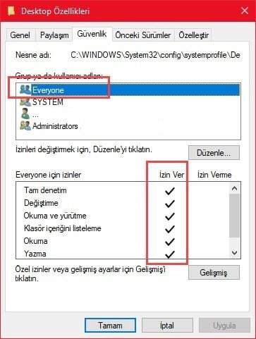 Windows 10 Masaüstüne Geçmiyorum Sorunu Çözümü