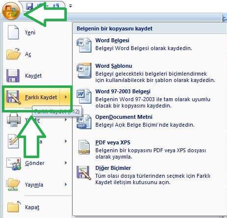 Word Dosyasını PDF Olarak Kaydetme Nasıl Yapılır ? Word Dosyasını PDF Olarak Kaydetme Nasıl Yapılır ?