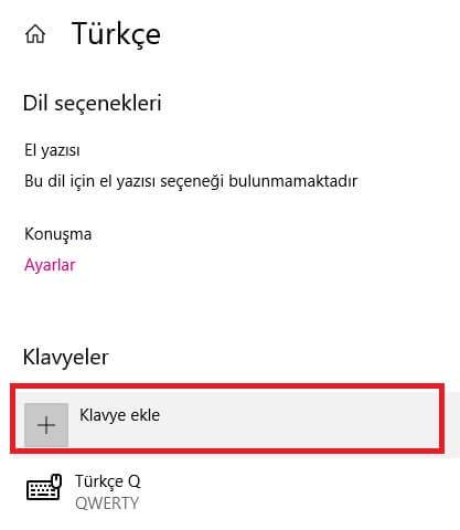 F Klavyeden Q Klavyeye Nasıl Geçilir ?