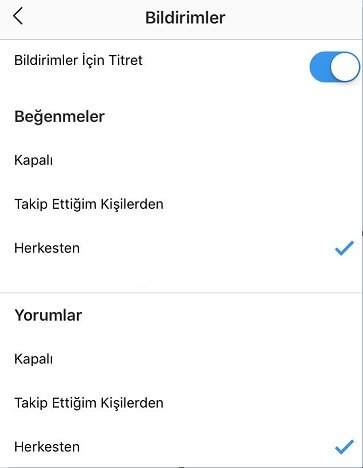 Instagram Bildirimlerini Kapatma Nasıl Yapılır ?