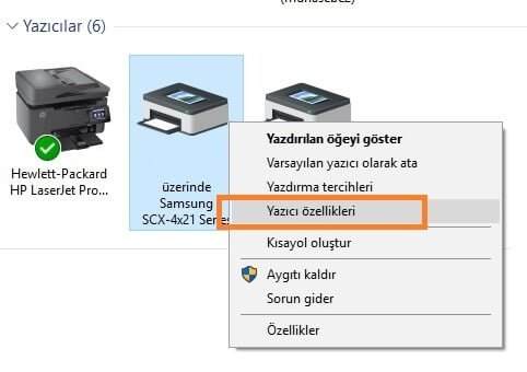 Yazıcı İsmi Nasıl Değiştirilir ?