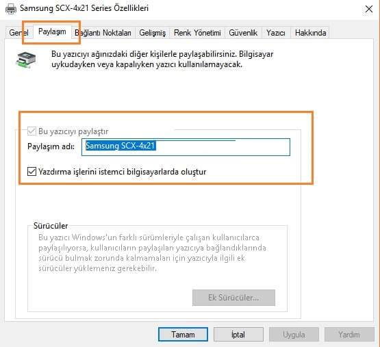 Yazıcı İsmi Nasıl Değiştirilir ?