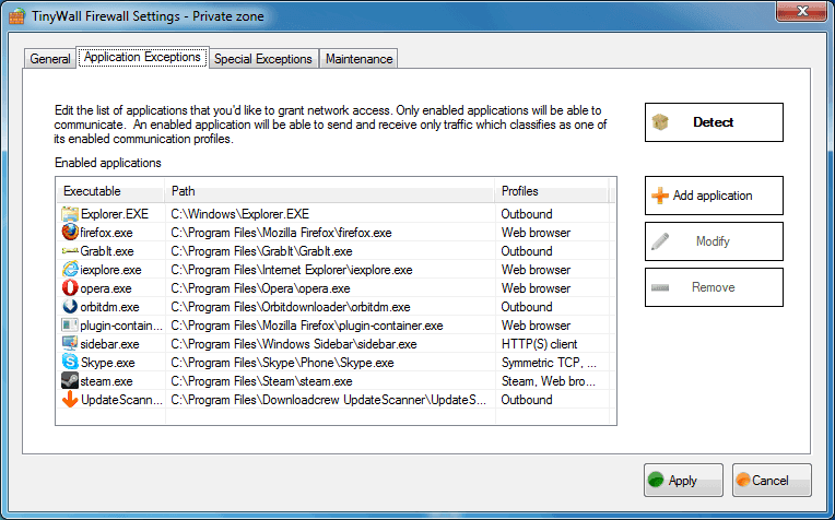 En iyi Ücretsiz Firewall Programları