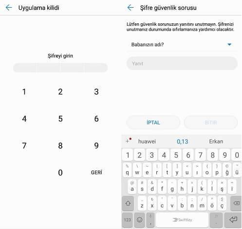 Huawei Uygulama Kilidi Nasıl Konulur ve Nasıl Kaldırılır ?