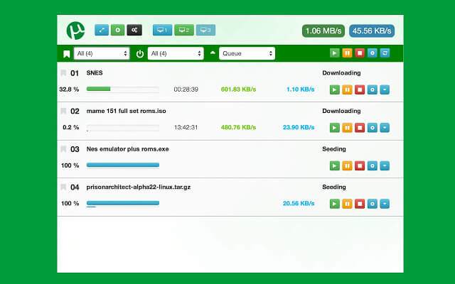 En İyi 10 Ücretsiz Torrent Programı