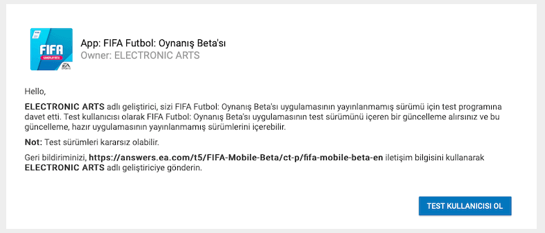 FIFA Mobile 19 Beta İndirme