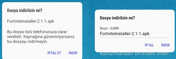 Fortnite APK İndirme ve Yükleme