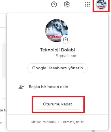 Google Drive'dan Nasıl Çıkış Yapılır ?