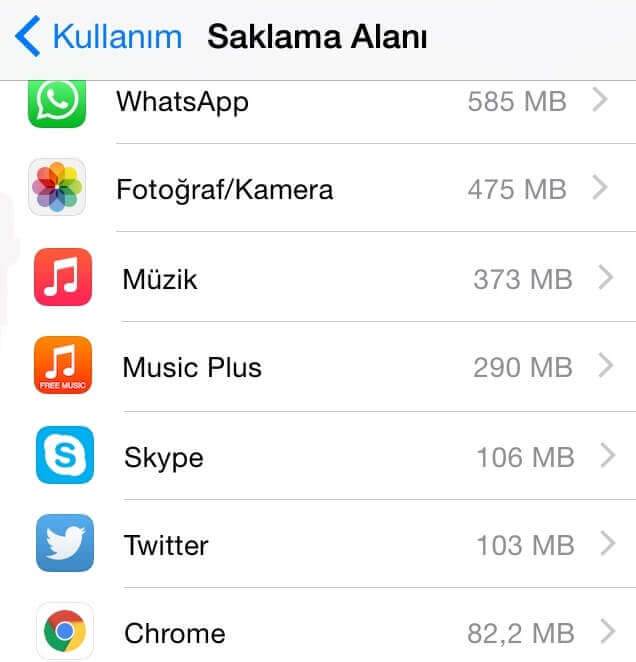 iPhone Kullanılmayan Uygulamaları Silme