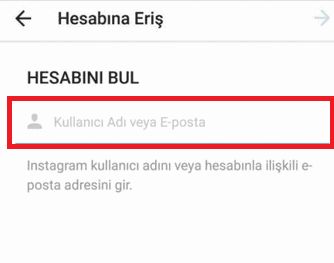 Çalınan Instagram hesabını geri alma