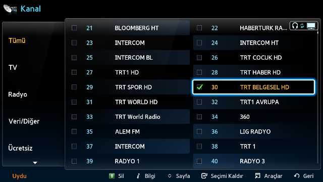 Samsung TV Kanal Sıralama 2 Samsung-TV-Kanal-Taşıma-Sıralama