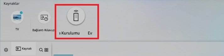 Samsung TV'lerde Evrensel Kumanda Kurulumu