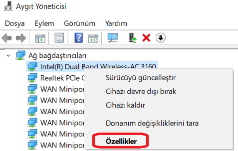 uyku modundan sonra internete bağlanmıyor çözümü