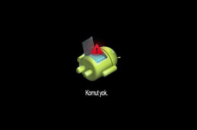 Android No Command Komut Yok