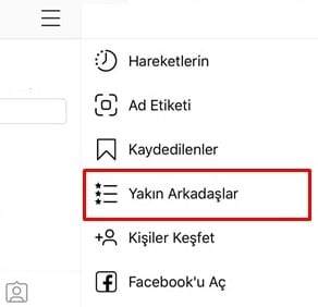 Instagram Yakın Arkadaş Ekleme