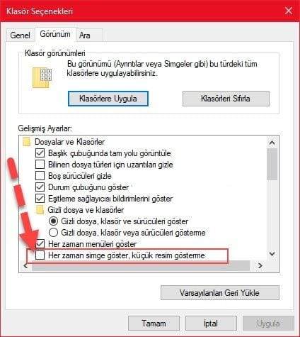 fotoğraf önizleme 1 Resim Ön izleme görünmüyor sorunu