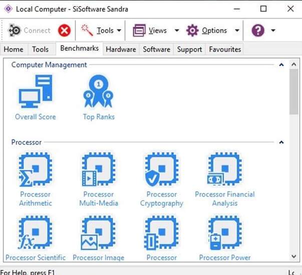 Benchmark Test Programı