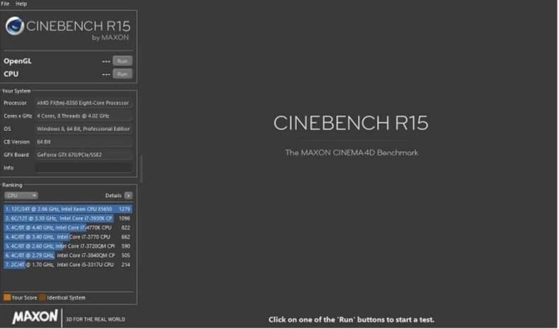 Benchmark Test Programı