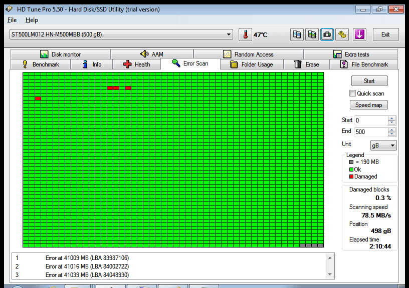 harddisk onarım programı 