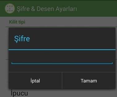 whatsapp şifre koyma programsız