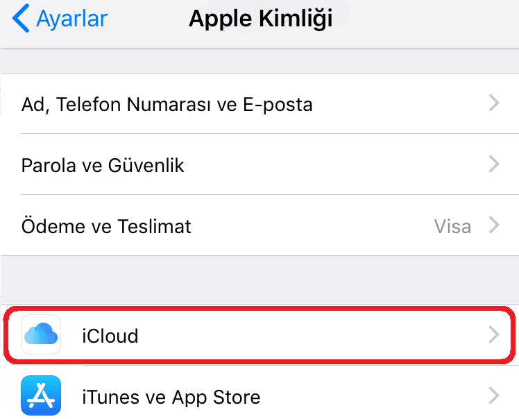 iphone dan iphone aktarma