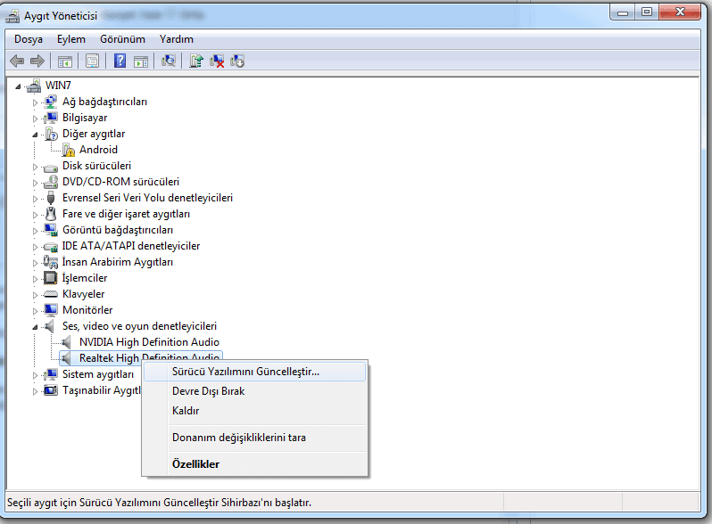 Audio Driver Update