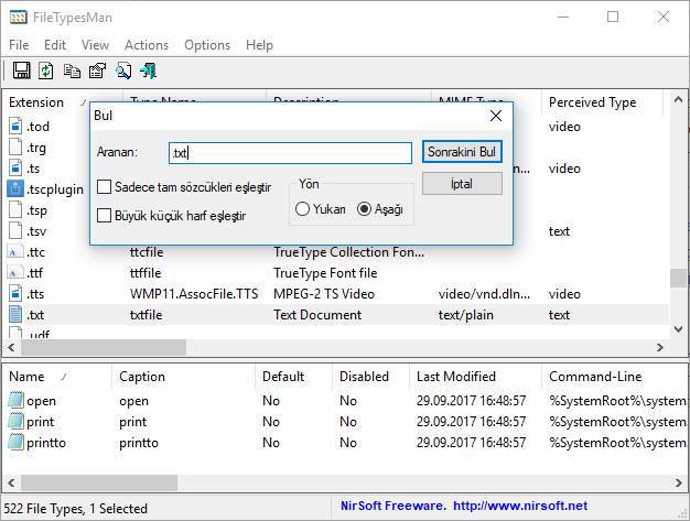 Windows Dosya Türü Simgesi Değiştirme