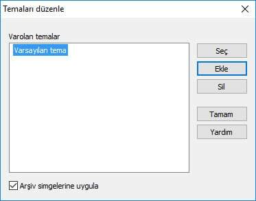 Winrar Tema Değiştir