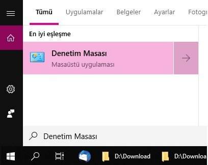 Internet Explorer Kaldırma Windows 10