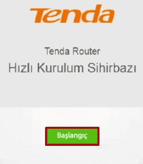 Tenda AC6 Modem Kurulumu