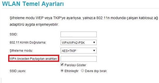 Turkcell Vınn WiFi Şifre Değiştirme