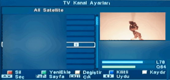 Yumatu Uydu Kanal Taşıma İşlemi