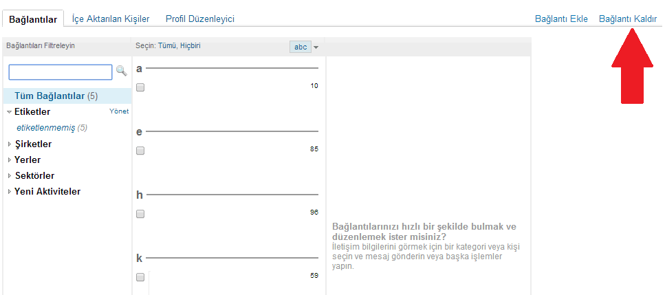 Linkedin Bağlantı Kaldırma Nasıl Yapılır ?