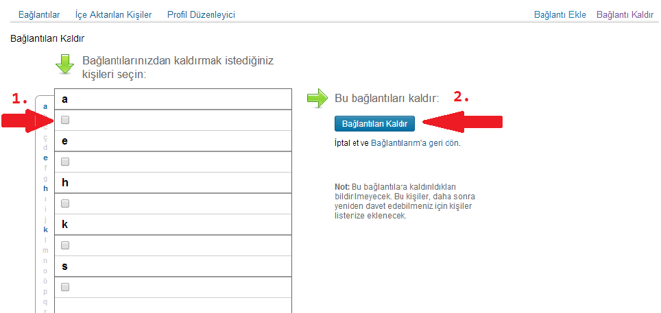 Linkedin Bağlantı Kaldırma Nasıl Yapılır ?