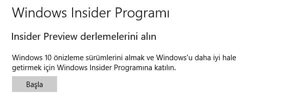 Windows Insider nedir, nasıl kayıt olunur?