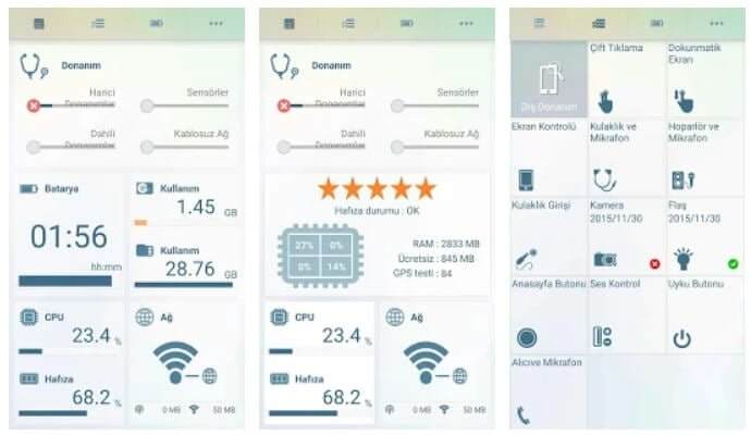 Android benchmark Uygulamaları