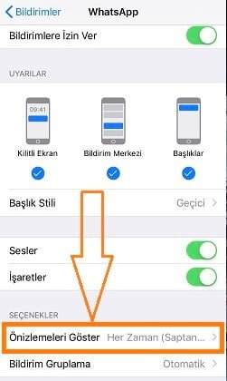 iphone kilitli ekranda mesaj cevaplama