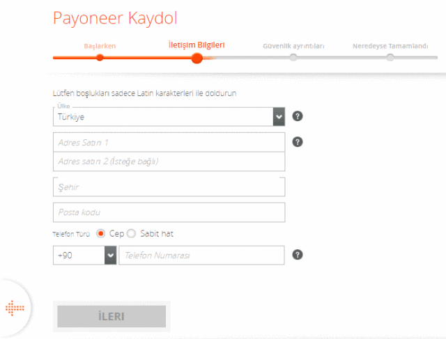 Payoneer Hesap Açma Nasıl Yapılır?